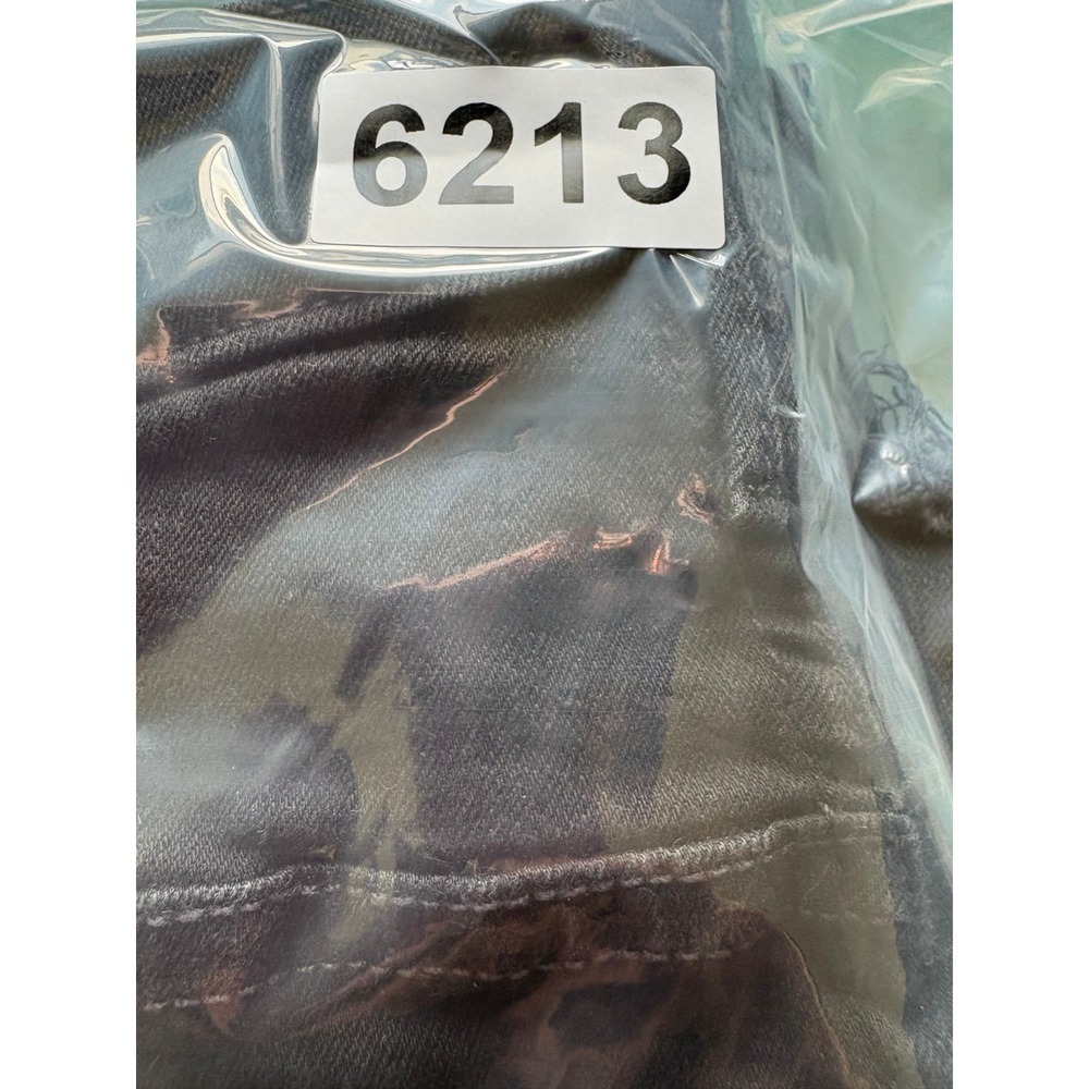 Mother The Insider Crop Step Fray Jeans Womens 27 Black Raw Hem Made in USA - Picture 7 of 7